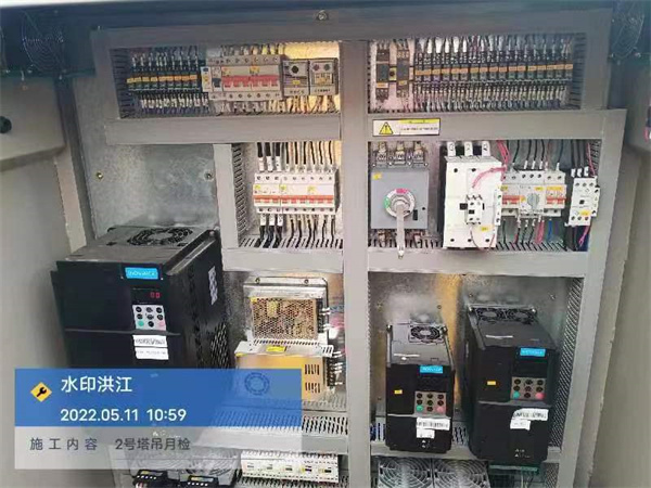 水映洪江項目-塔吊、電梯月檢
